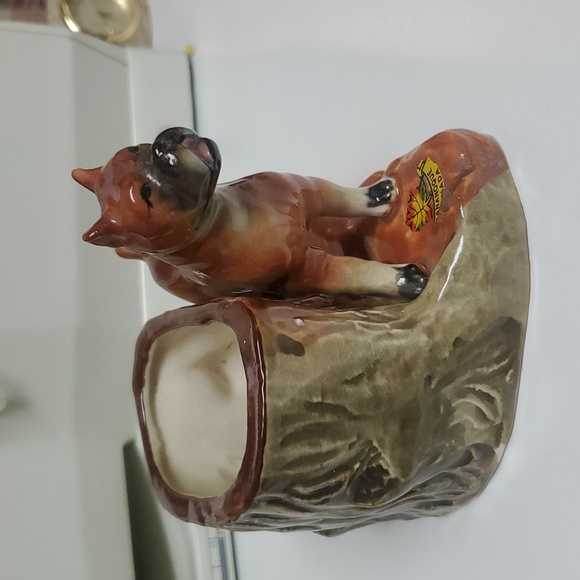 Small Vintage made in Japan Boxer Dog planter - Picture 4 of 7